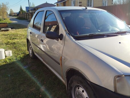 2007 Renault Logan I, серый, 160000 рублей, вид 3
