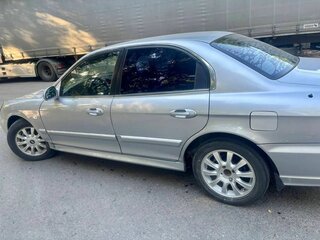 2008 Hyundai Sonata ТагАЗ IV (EF) Рестайлинг, серебристый, 370000 рублей, вид 2