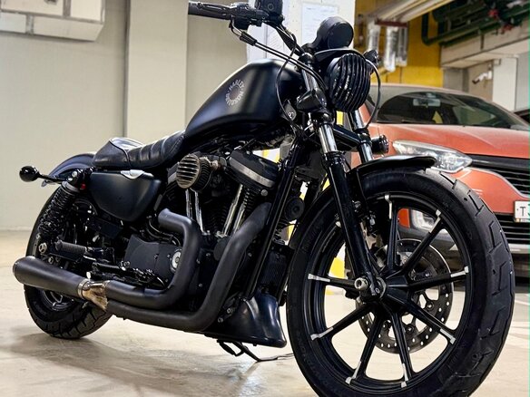 2020 Harley-Davidson Sportster 883, чёрный, 745000 рублей - вид 2