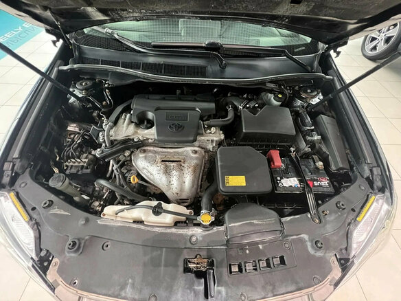 2012 Toyota Camry VII (XV50), чёрный, 1495000 рублей - вид 10