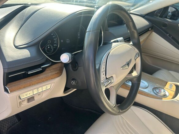 2022 Genesis G80 II, чёрный, 4219000 рублей - вид 13