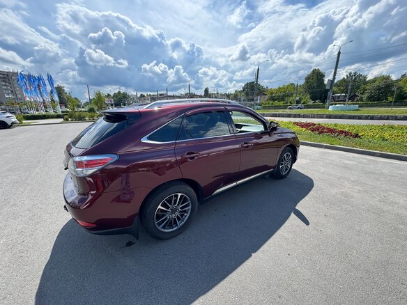 2012 Lexus RX 270 III Рестайлинг, красный, 2020000 рублей - вид 3