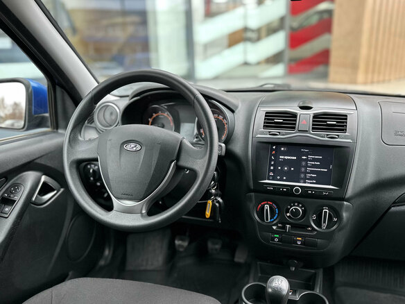 2022 Lada (ВАЗ) Granta I Рестайлинг, синий, 859000 рублей - вид 13
