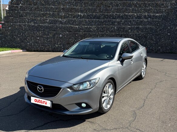 2013 Mazda 6 III (GJ), серебристый, 1200000 рублей