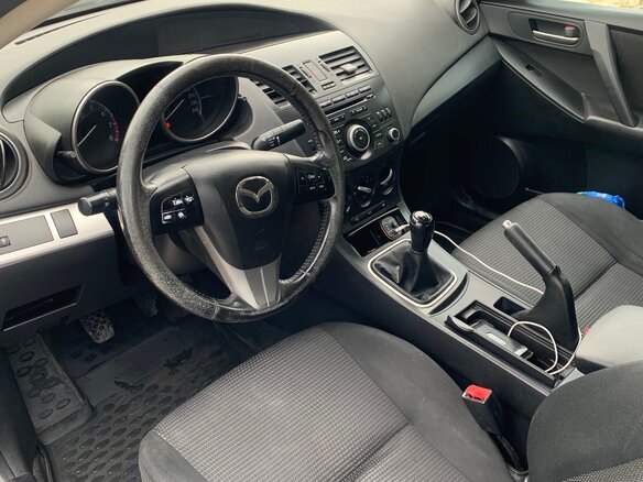 2012 Mazda 3 II (BL) Рестайлинг, чёрный, 700000 рублей - вид 5