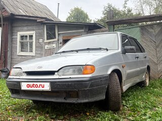 2004 Lada (ВАЗ) 2114, серебристый, 95000 рублей, вид 2