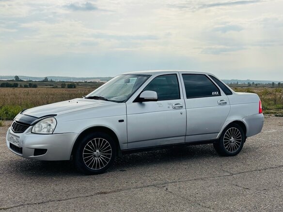 2008 Lada (ВАЗ) Priora I, серебристый, 230000 рублей - вид 4