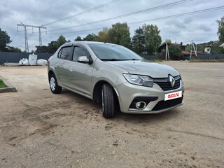 2020 Renault Logan II Рестайлинг, бежевый, 800000 рублей, вид 4
