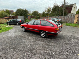 1986 Audi 100 III (C3), красный, 270000 рублей, вид 2