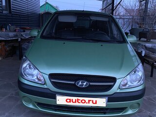 2008 Hyundai Getz I Рестайлинг, зелёный, 500000 рублей, вид 4