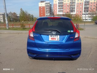 2019 Honda Fit III Рестайлинг, синий, 1200000 рублей, вид 5
