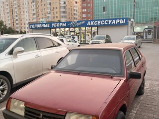 1996 Lada (ВАЗ) 21099, красный, 130000 рублей, вид 3