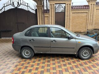 2008 Lada (ВАЗ) Kalina I, серый, 240000 рублей, вид 2