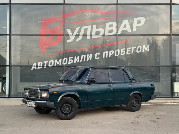 2006 Lada (ВАЗ) 2107, зелёный, 160000 рублей - вид 2