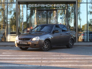 2014 Lada (ВАЗ) Priora I Рестайлинг, коричневый, 585000 рублей, вид 1
