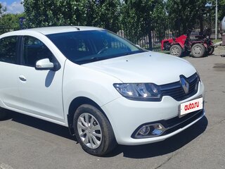 2014 Renault Logan II, белый, 950000 рублей, вид 3