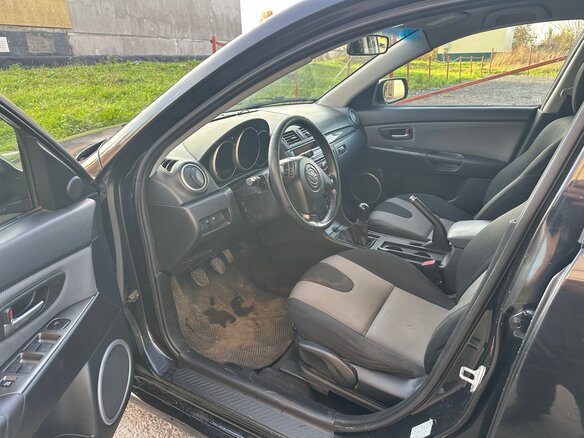 2006 Mazda 3 I (BK) Рестайлинг, чёрный, 249000 рублей - вид 8