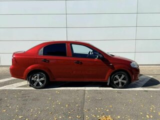 2008 Chevrolet Aveo I Рестайлинг, красный, 580000 рублей, вид 4