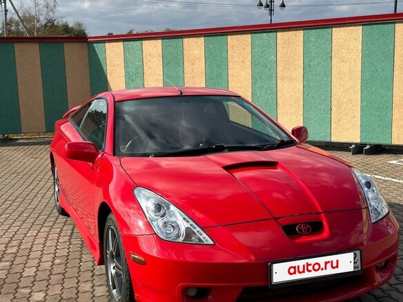 2002 Toyota Celica VII (T230) Рестайлинг, красный, 750000 рублей - вид 4