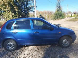 2007 Lada (ВАЗ) Kalina I, синий, 320000 рублей, вид 2
