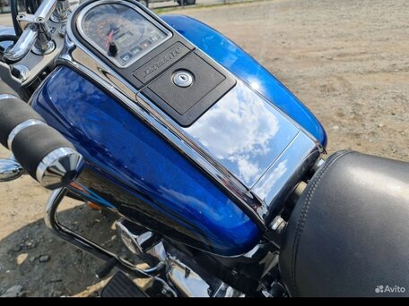 2004 Suzuki Intruder VL 1500 LC, синий, 540000 рублей, вид 4