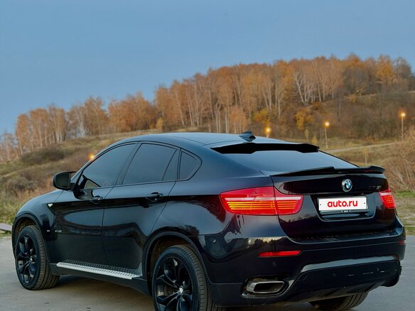 2008 BMW X6 50i 6-speed I (E71), чёрный, 1800000 рублей - вид 6