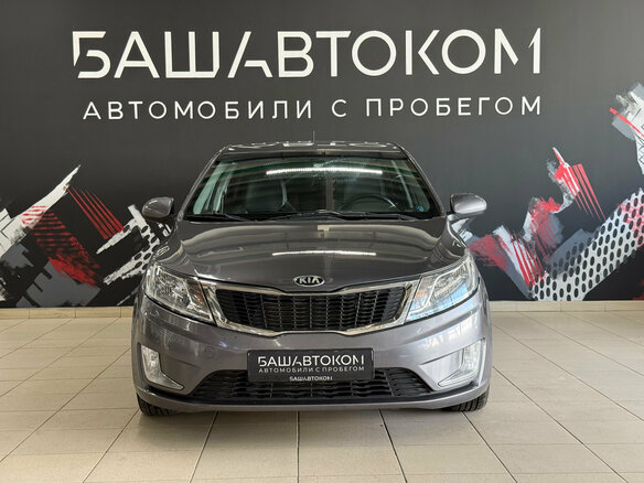2015 Kia Rio 6-speed III, серый - вид 1