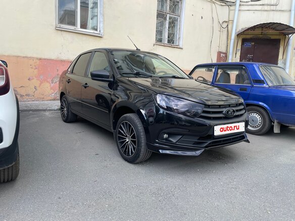2019 Lada (ВАЗ) Granta I Рестайлинг, чёрный, 599999 рублей