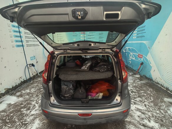 2012 Nissan Note I Рестайлинг, серый, 525000 рублей - вид 6