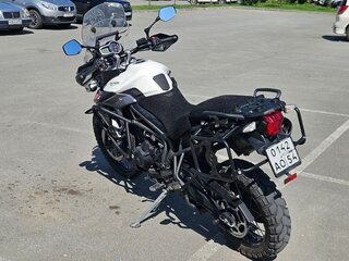 2017 Triumph Tiger 800, белый, 800000 рублей, вид 5