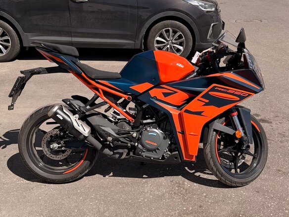 2022 KTM RC 390, синий, 480000 рублей - вид 3