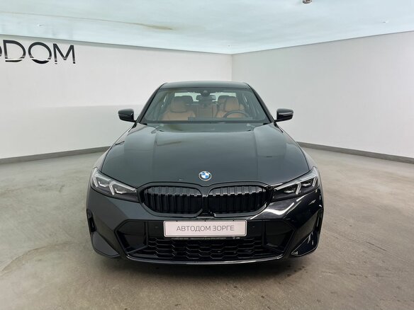 2026 BMW 3 серии 320d xDrive VII (G2x) Рестайлинг 2, чёрный - вид 2