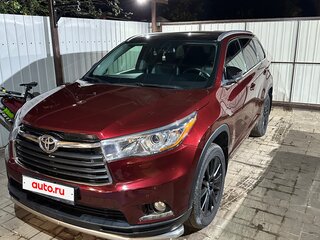 2014 Toyota Highlander III (XU50), красный, 2850000 рублей, вид 2