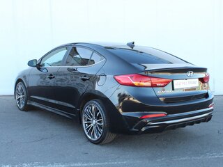 2017 Hyundai Elantra Sport VI (AD), чёрный, 1386000 рублей, вид 5