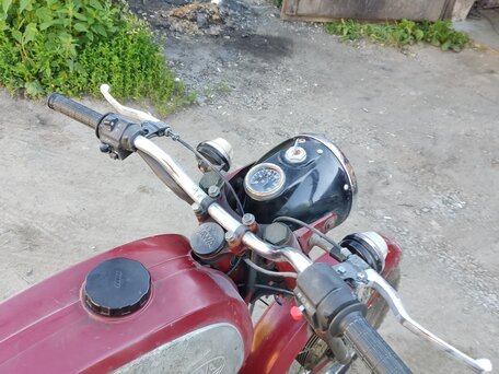 1986 Jawa 350/634, красный, 52000 рублей, вид 5