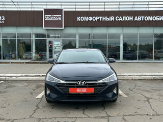 2019 Hyundai Elantra VI (AD) Рестайлинг, синий, 1575000 рублей, вид 2