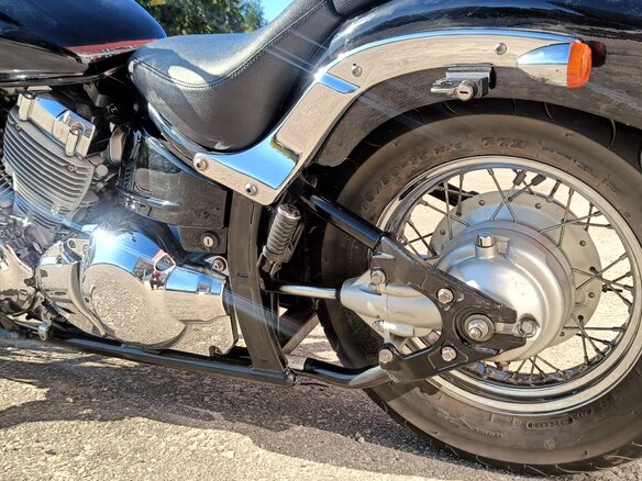 1999 Yamaha XVS400 Drag Star, чёрный, 330000 рублей - вид 22