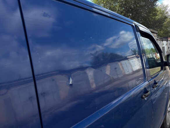 2010 Volkswagen Transporter T5 Рестайлинг, синий, 750000 рублей - вид 8