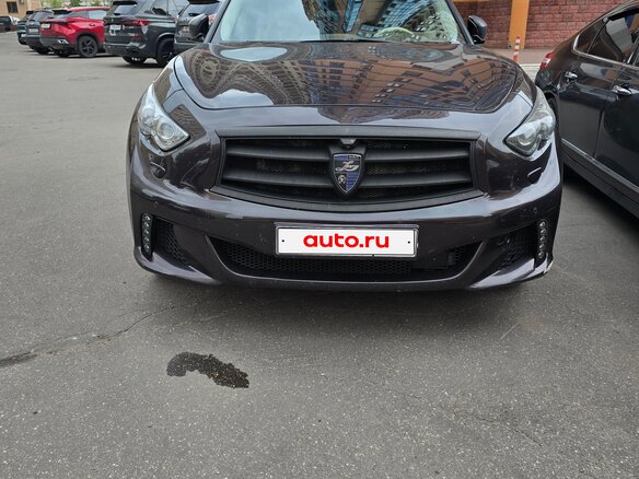 2011 Infiniti FX FX37 II (S51) Рестайлинг, коричневый - вид 1