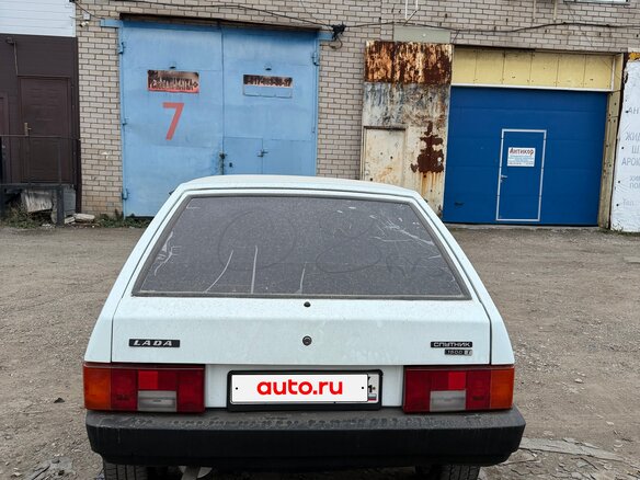 1996 Lada (ВАЗ) 2108 21086, белый, 100000 рублей - вид 1