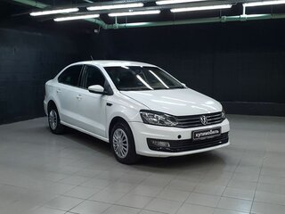 2019 Volkswagen Polo V Рестайлинг, белый, 610000 рублей, вид 3