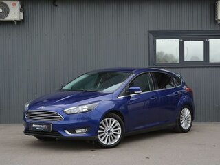 2017 Ford Focus III Рестайлинг, синий, 1199888 рублей, вид 1