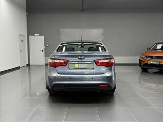 2012 Kia Rio 4-speed III, голубой, 1040000 рублей, вид 4