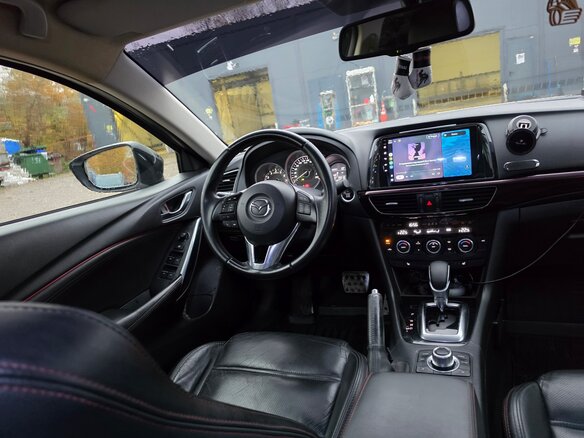2013 Mazda 6 III (GJ), белый, 1350000 рублей - вид 8