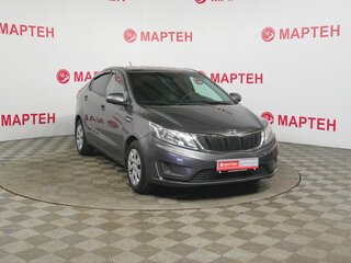 2014 Kia Rio III, серый, 736000 рублей, вид 3