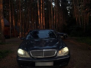 2000 Mercedes-Benz S-Класс 430 IV (W220), серый, 349000 рублей, вид 1