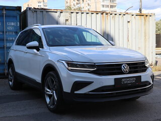 2021 Volkswagen Tiguan II Рестайлинг, белый, 2790000 рублей, вид 3