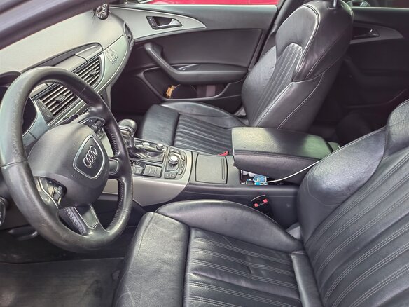 2011 Audi A6 IV (C7), чёрный, 1150000 рублей - вид 2