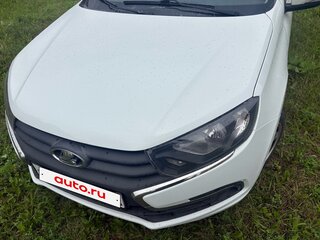 2019 Lada (ВАЗ) Granta I Рестайлинг, белый, 600000 рублей, вид 4