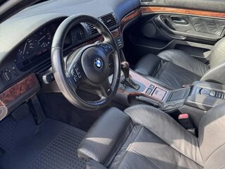 2001 BMW 5 серии 530i IV (E39) Рестайлинг, чёрный, 1800000 рублей, вид 4